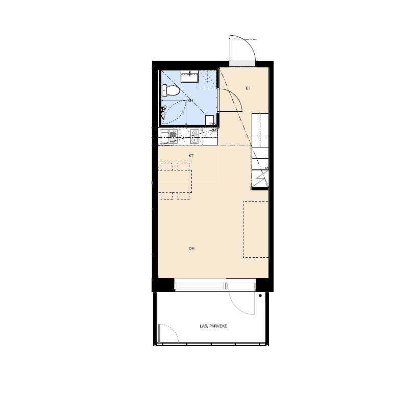 Kipparinkatu 6, plan drawing
