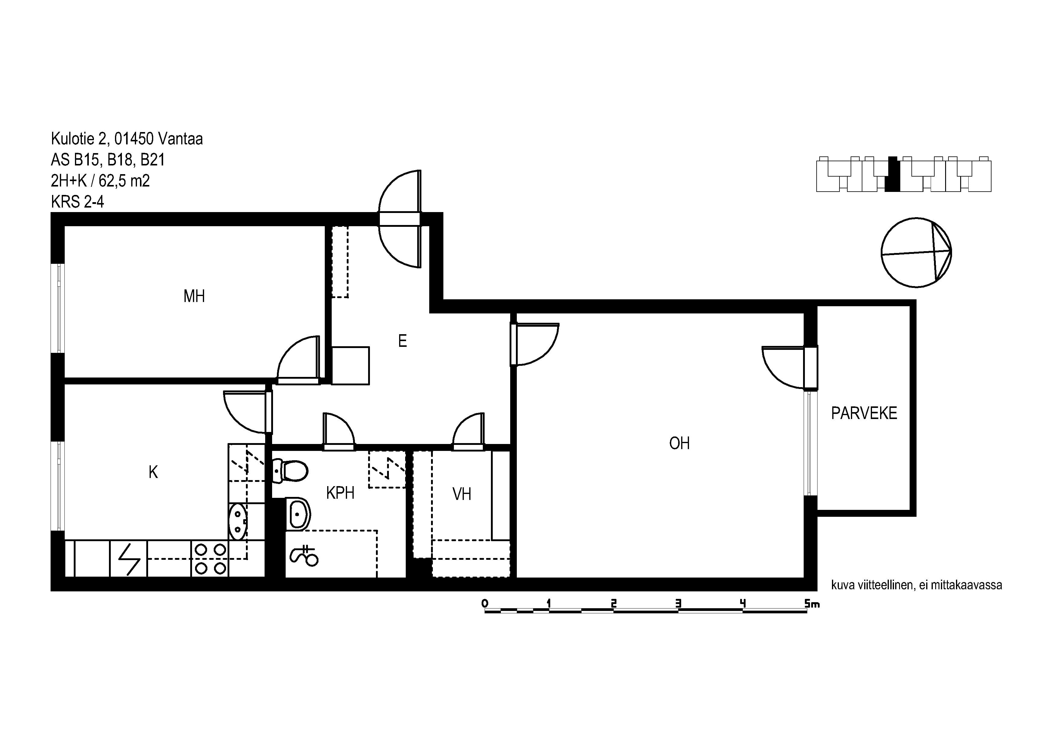 Kulotie 2, plan drawing