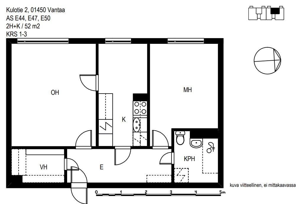 Kulotie 2, plan drawing