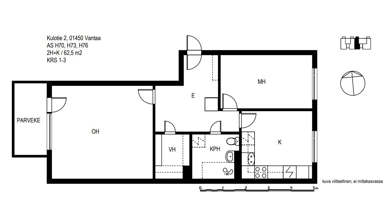 Kulotie 2, plan drawing