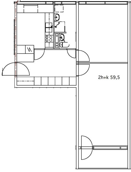 Kasavuorentie 20-22, plan drawing