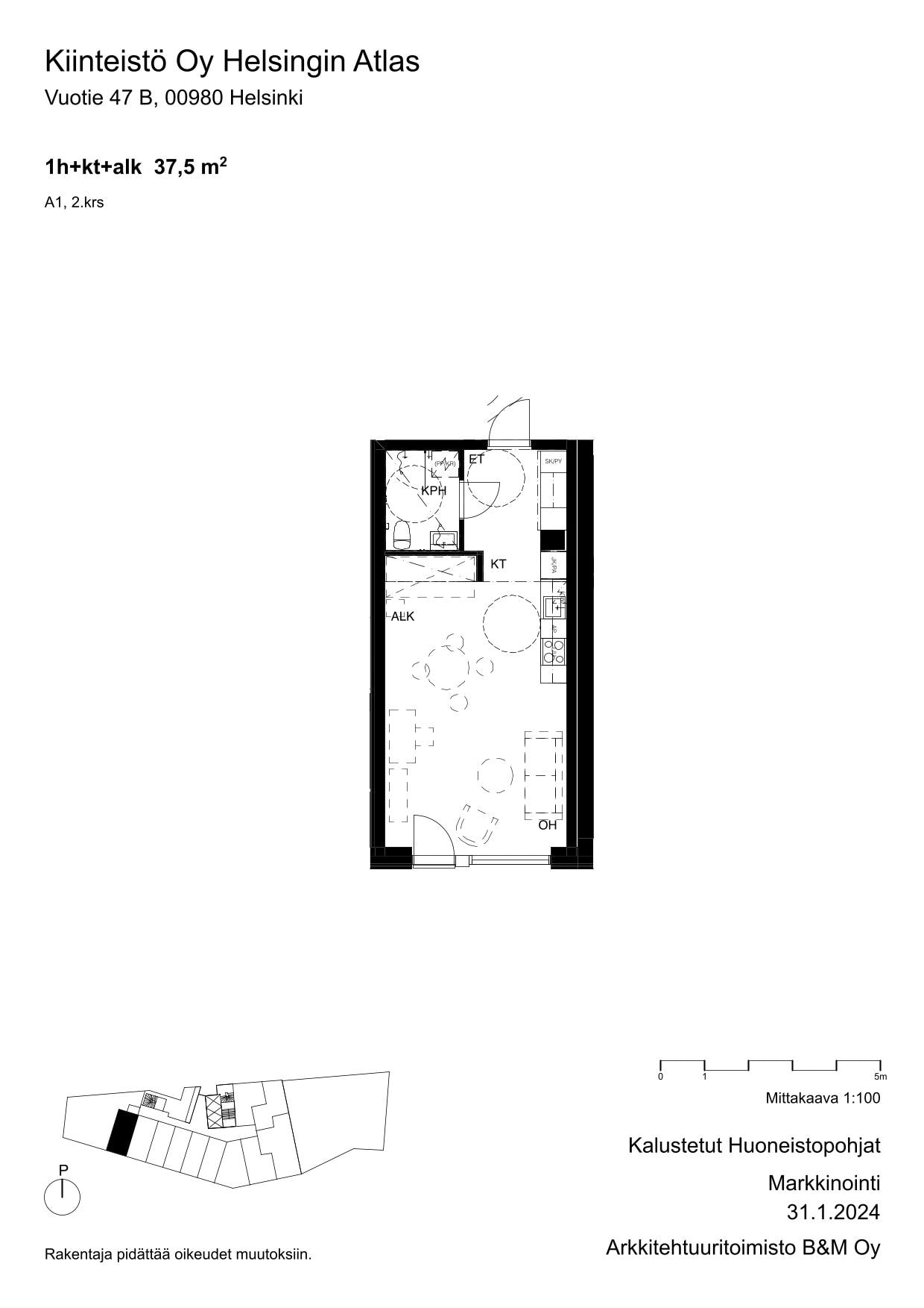 Atlas, plan drawing