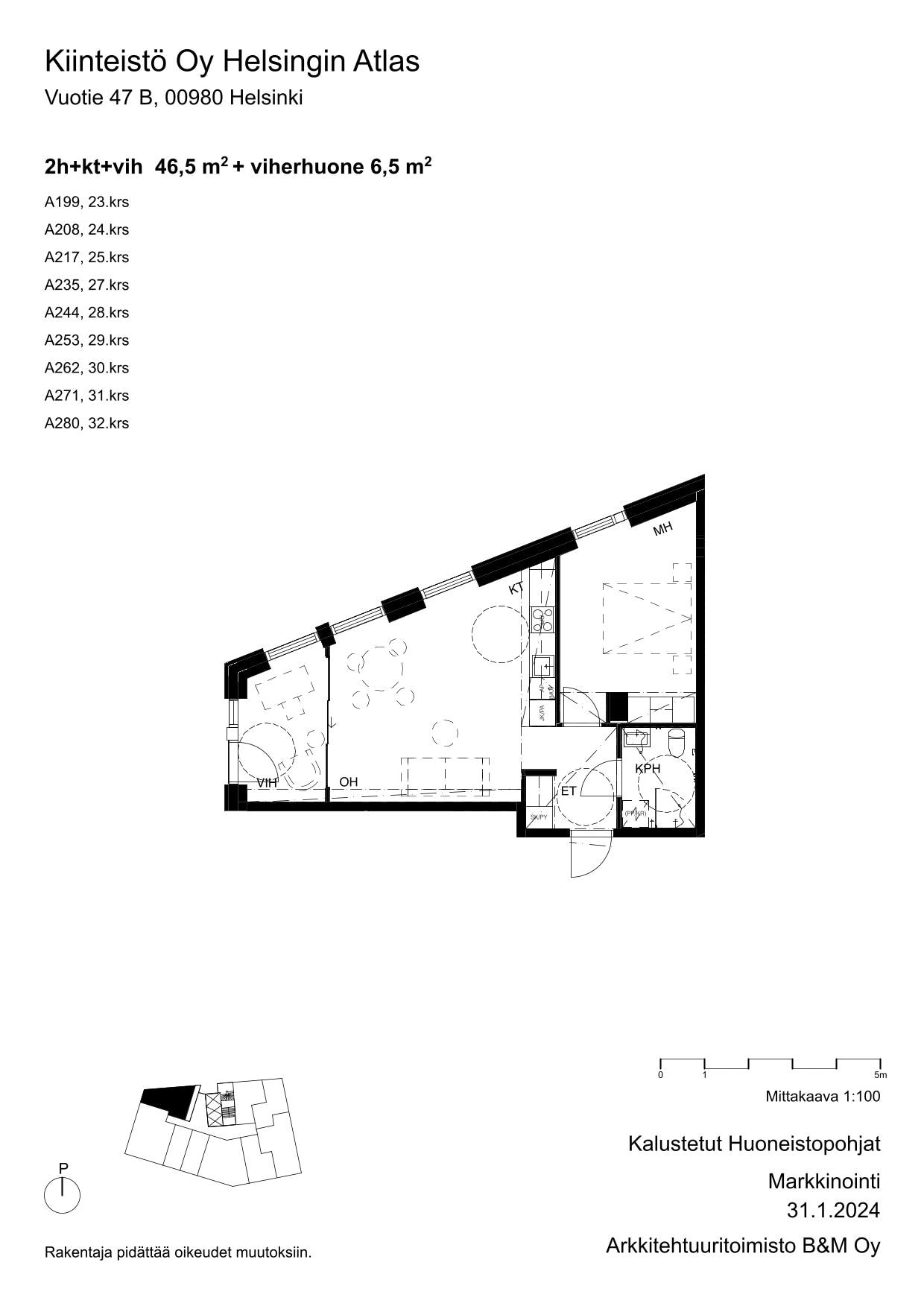 Atlas, plan drawing