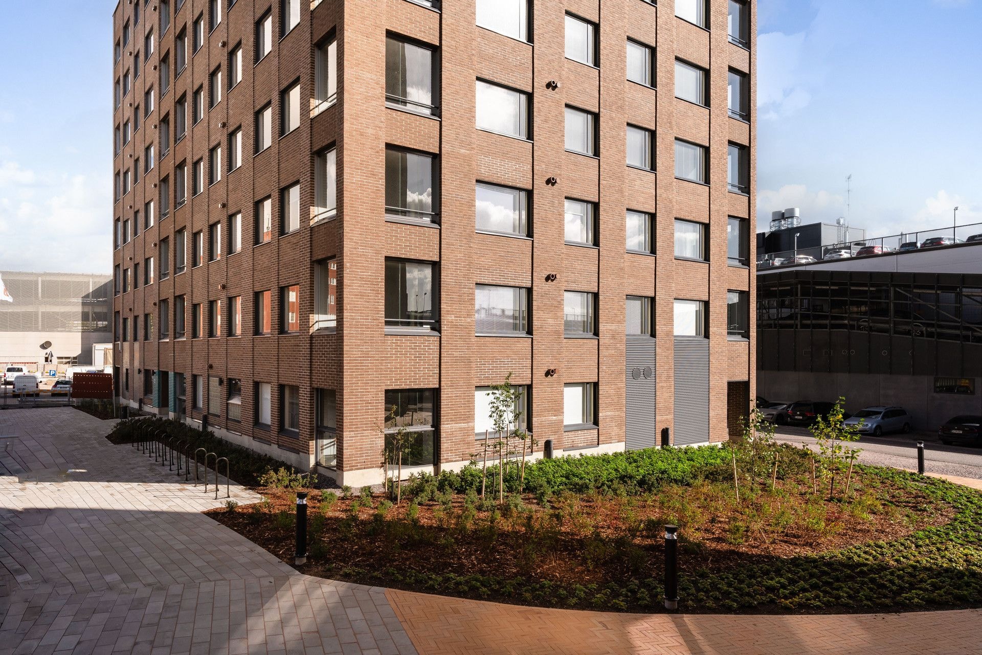 Havainnekuva Insinöörinkatu 22:n uudesta asuinrakennuksesta.