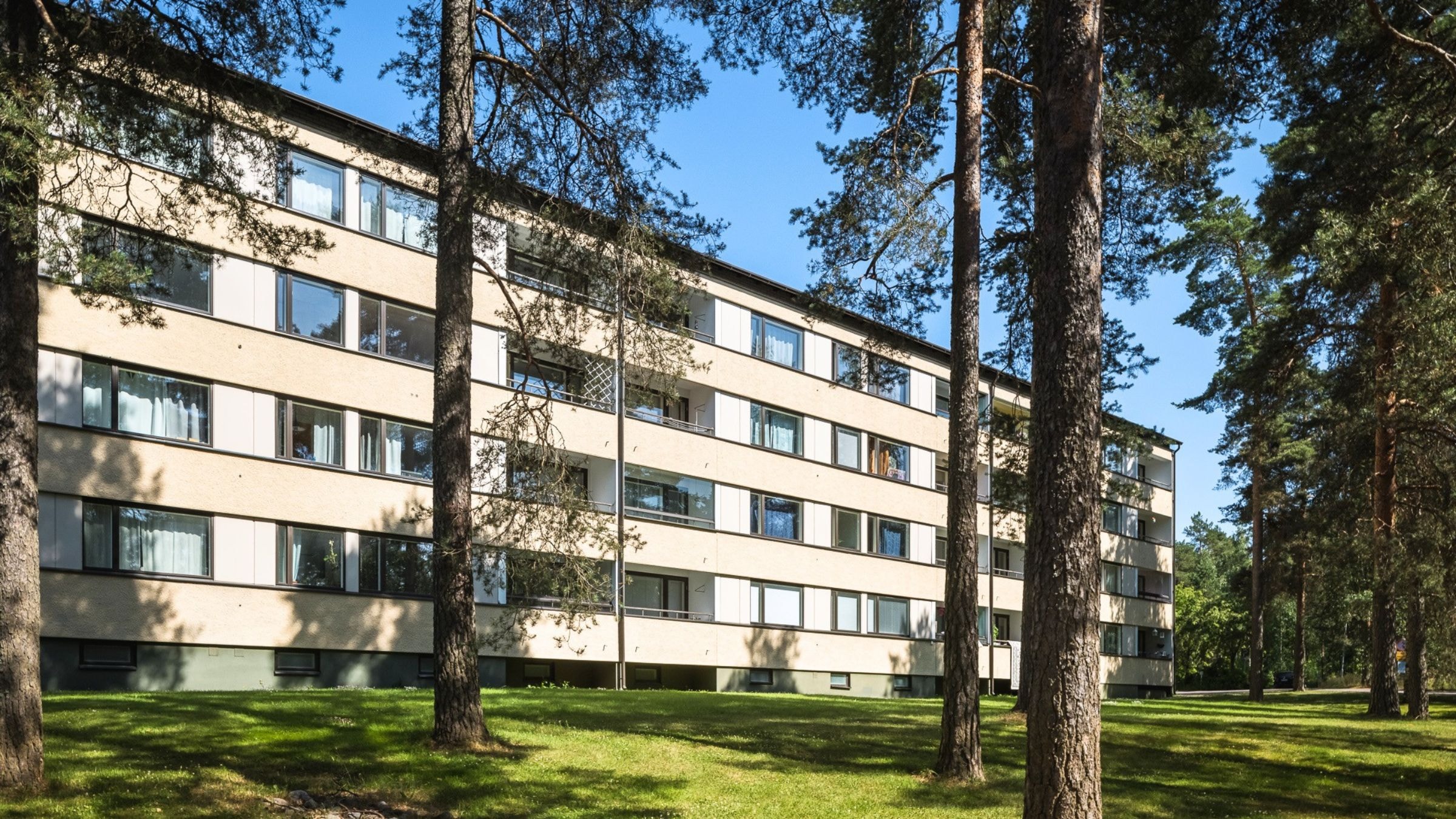 Kiveriönkadun julkisivukuva.